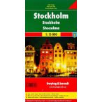 Stockholm térkép Freytag & Berndt 1:15 000 