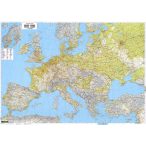   Európa közlekedési falitérkép 1:2 600 000, (169,5 x 121cm)  Freytag  Európa térkép 
