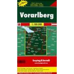   Vorarlberg térkép,  Top 10 tipp, 1:100 000  Freytag térkép OE 88