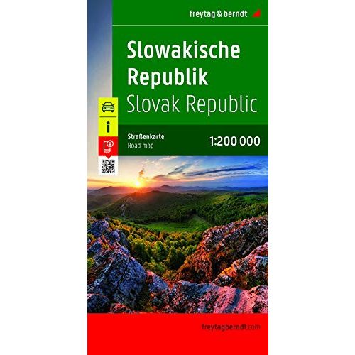Szlovákia térkép Freytag Szlovákia autós térkép 2022.