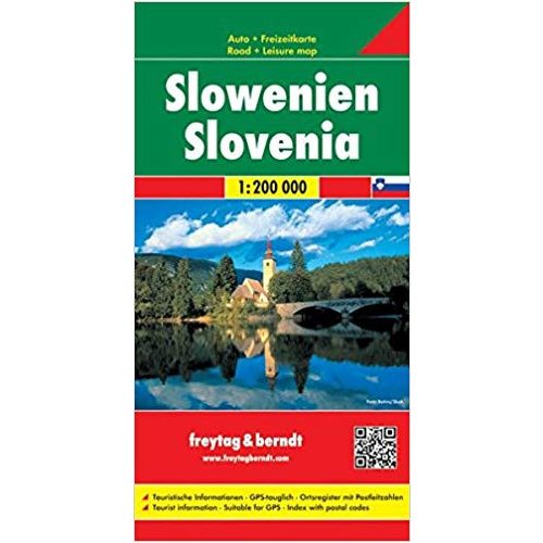 Szlovénia térkép Freytag & Berndt 1:200 000 