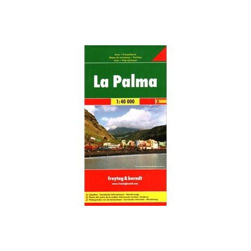 La Palma térkép Freytag 1:40 000  Freytag térkép AK 0518