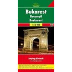 Bukarest térkép Freytag & Berndt 1:15 000 