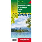   WK 5141 Nationalpark Triglav, Kranjska Gora, Planica, Bled turistatérkép 1:35 000