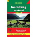   RK 2 Inn kerékpárút Innradweg kerékpáros térkép Freytag & Berndt 1:125 000 