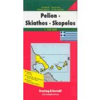   Pelion térkép, Skiathos, Skopelos térkép Freytag 1: 100 000 
