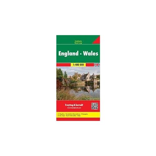 Anglia, Wales térkép 1:400 000 Freytag AK 0287