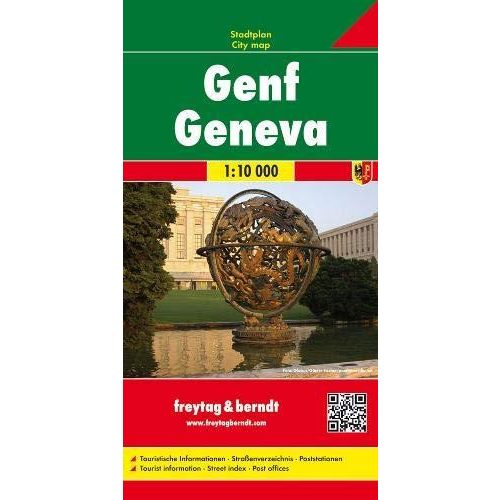 Genf térkép Freytag 1:10 000 