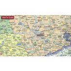   Németország választókörzetei falitérkép fémléces, műanyaghengerben, 1:700 000  Freytag térkép VKD B