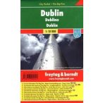   Dublin térkép, 1:10 000 City Pocket vízhatlan térkép Freytag PL 95 CP   