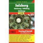   Salzburg várostérkép, 1:10 000 City Pocket vízhatlan  Freytag PL 18 CP