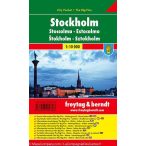   Stockholm, 1:10 000 City Pocket vízhatlan  Freytag térkép PL 92 CP