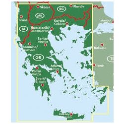 Görögország térkép  1:700 000  Freytag térkép AK 0832