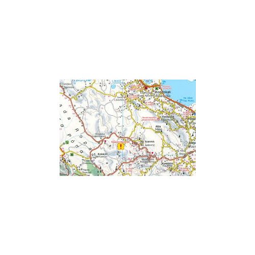 Korfu térkép 1:50 000  Freytag  AK 0831