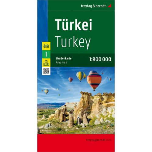 Törökország autós térkép 1:800 000  Freytag Törökország térkép AK 6003 Törökország autótérkép