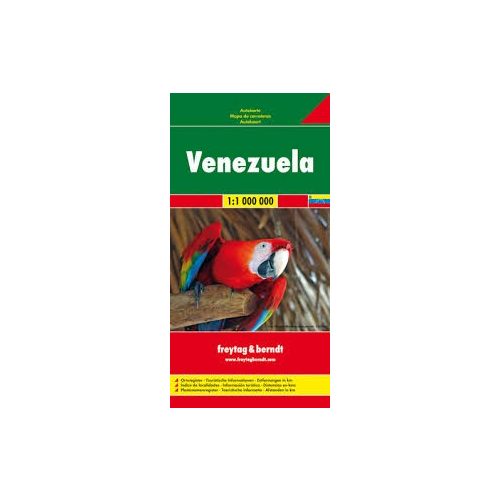 Venezuela, 1:1 000 000  Freytag térkép AK 162
