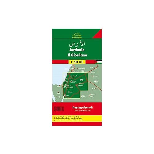 Jordánia térkép 1:700 000  Freytag  AK 157