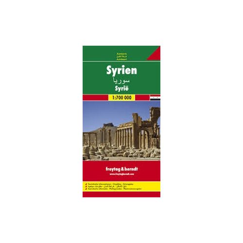 Szíria térkép 1:700 000  Freytag 