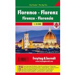   Firenze térkép 1:10 000  Freytag  pocket, Firenze zsebtérkép