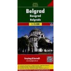 Belgrád térkép Freytag 1:15 000 