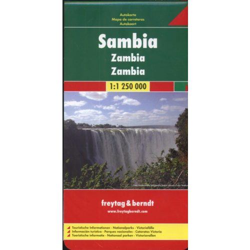 Zambia térkép 1:1 250 000 AK 172