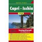   Capri, Ischia, Amalfi térkép  Freytag  1:40 000   AK 0606 IP