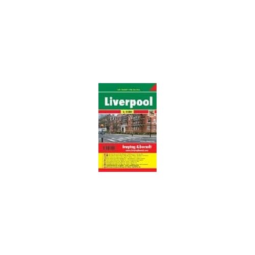 Liverpool térkép 1:10 000 City Pocket vízhatlan  Freytag térkép PL 131 CP 