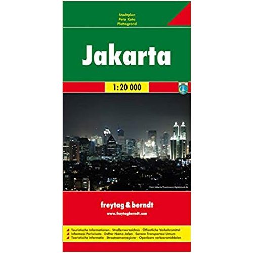 Jakarta térkép Freytag 1:20 000 