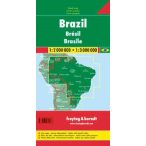 Brazília, 1:2 000 000 - 1:3 000 000 Freytag térkép AK 173