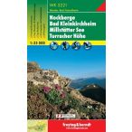   WK 5221 Nockberge, Bad Kleinkirchheim, Millstätter See, Turracher Höhe turistatérkép 1:35 000