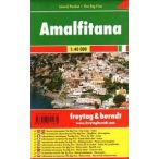   Amalfi térkép, Amalfi öböl  1:40 000 Amalfitana térkép Freytag