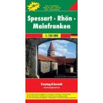   Spessart-Rhön-Mainfranken, Top 10, 1:150 000  Freytag térkép DEU 10