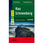   Rax turistatérkép, Schneeberg túra térkép pocket vízálló 1: 40 000