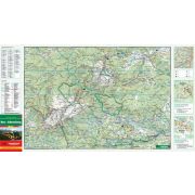 Rax turistatérkép, Schneeberg túra térkép pocket vízálló 1: 40 000