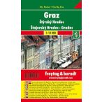   Graz térkép  1:10 000 City Pocket vízhatlan  Freytag térkép PL 14 CP