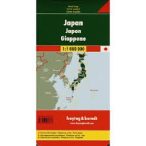 Japán térkép  1:1 000 000  Freytag térkép AK 197