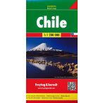 Chile térkép 1:2 000 000  Freytag térkép