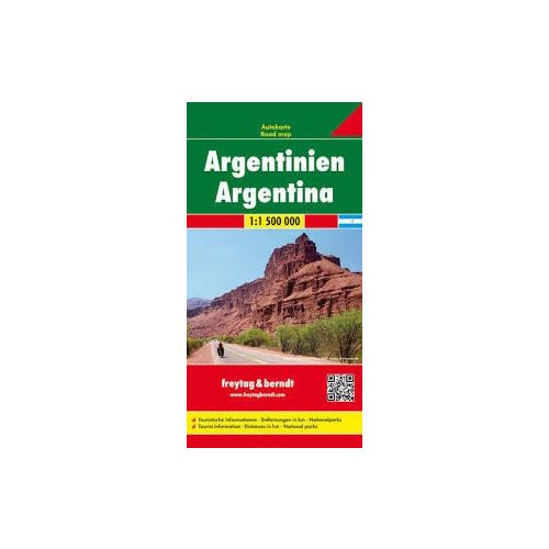 Argentína térkép  Freytag 1:1 500 000