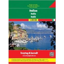 Olaszország atlasz Freytag 1:200 000 