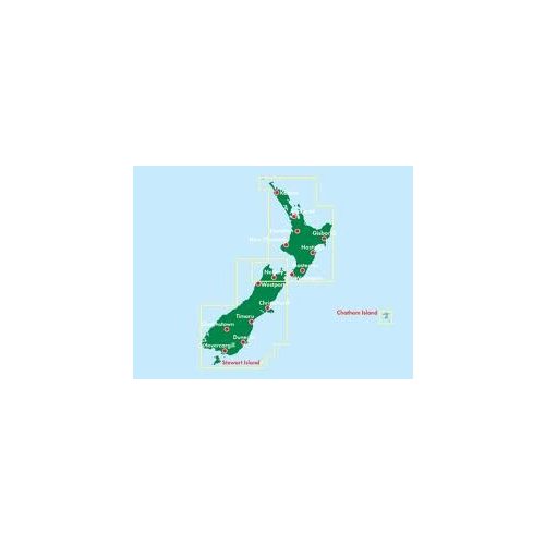 Új-Zéland térkép, Wellington térkép 1:700 000  Freytag térkép AK 213