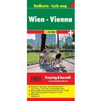   Bécs kerékpáros térkép laminált 1:30 000  Freytag térkép RK W