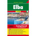   Elba térkép Elba sziget térkép fóliás Freytag 1:45 000 