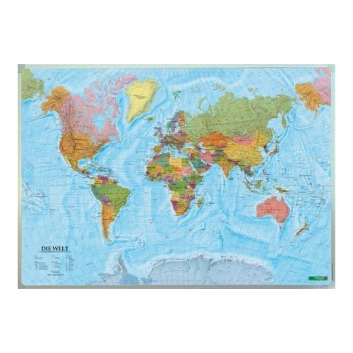  Világ országai falitérkép fémléccel fóliás Freytag 1:40 000 000   100x70