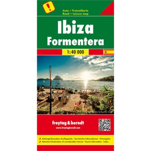 Ibiza térkép Freytag & Berndt 1:50 000 