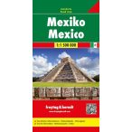 Mexikó térkép, 1:1 500 000  Freytag Mexico térkép