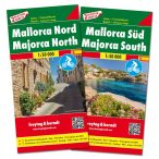   Mallorca térkép, Mallorca észak és dél Mallorca autós és kerékpáros térkép 1:50 000  Freytag 2016