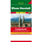 Wiener Neustadt térkép Freytag & Berndt 1:14 000,1:75 000 
