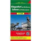  Klagenfurt térkép Freytag & Berndt 1:17 500 + Wörthi tó térkép