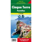 WKI 02  Cinque Terre turista térkép Freytag 1:50 000 