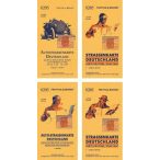   Németország autós térkép, Németország autós térkép retro borítóval 1:500 000  2020-as kiadás